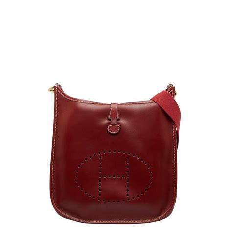 hermes box calf evelyne|authentic hermes evelyne.